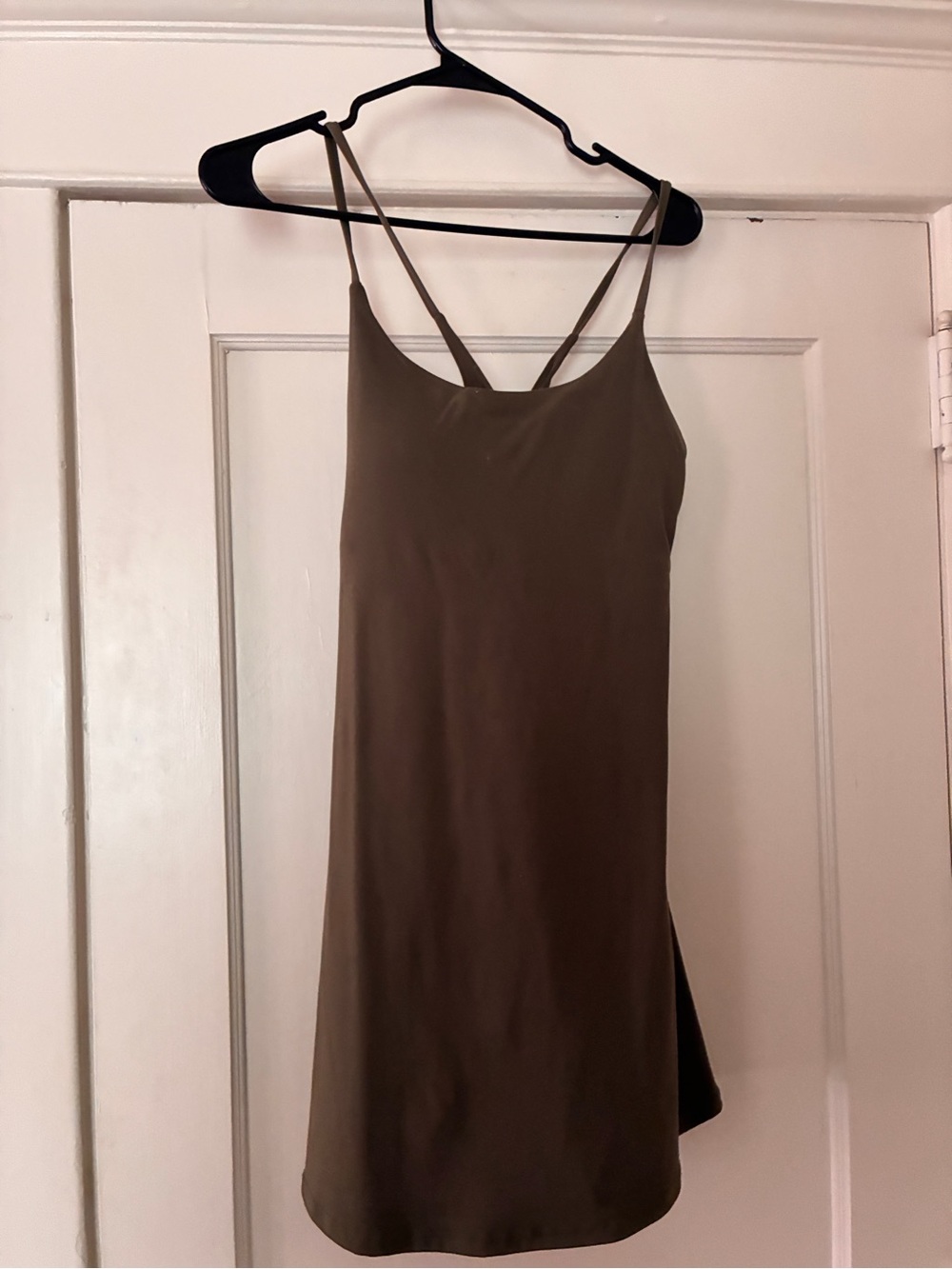 Day Dress with built in shapewear - Olive Green